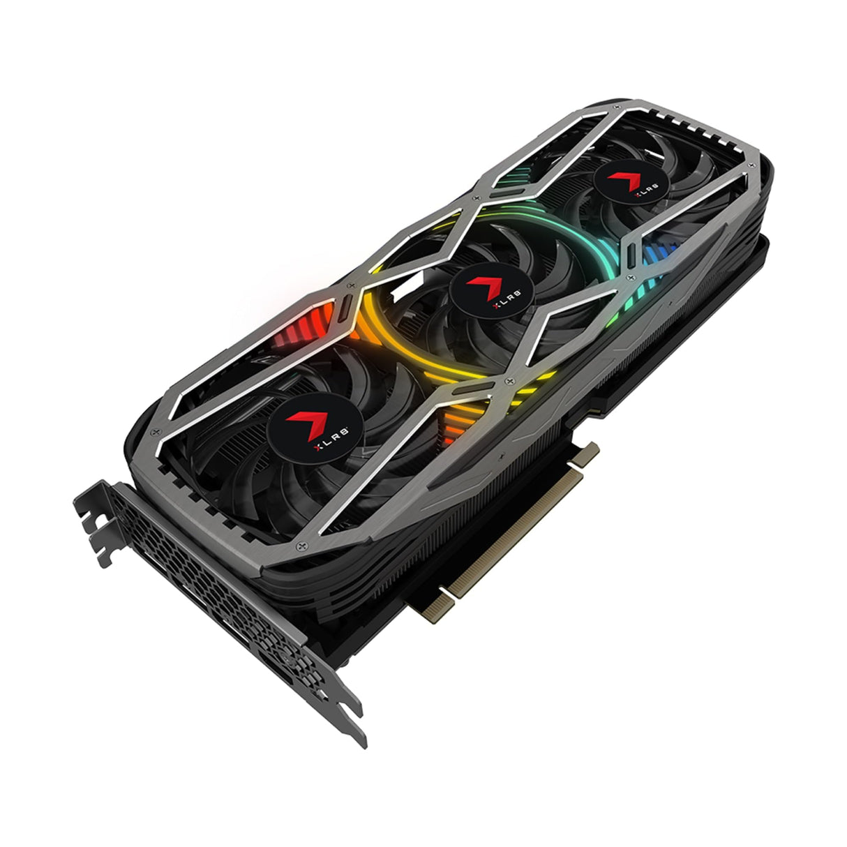 PNY Tarjeta gráfica GeForce RTX™ 3070 Ti 8GB XLR8 Gaming Revel Epic-X RGB™ Triple Fan