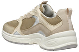 Geox D ZARVIA A, Zapatillas Mujer, Lt Taupe/Papyrus, 37 EU