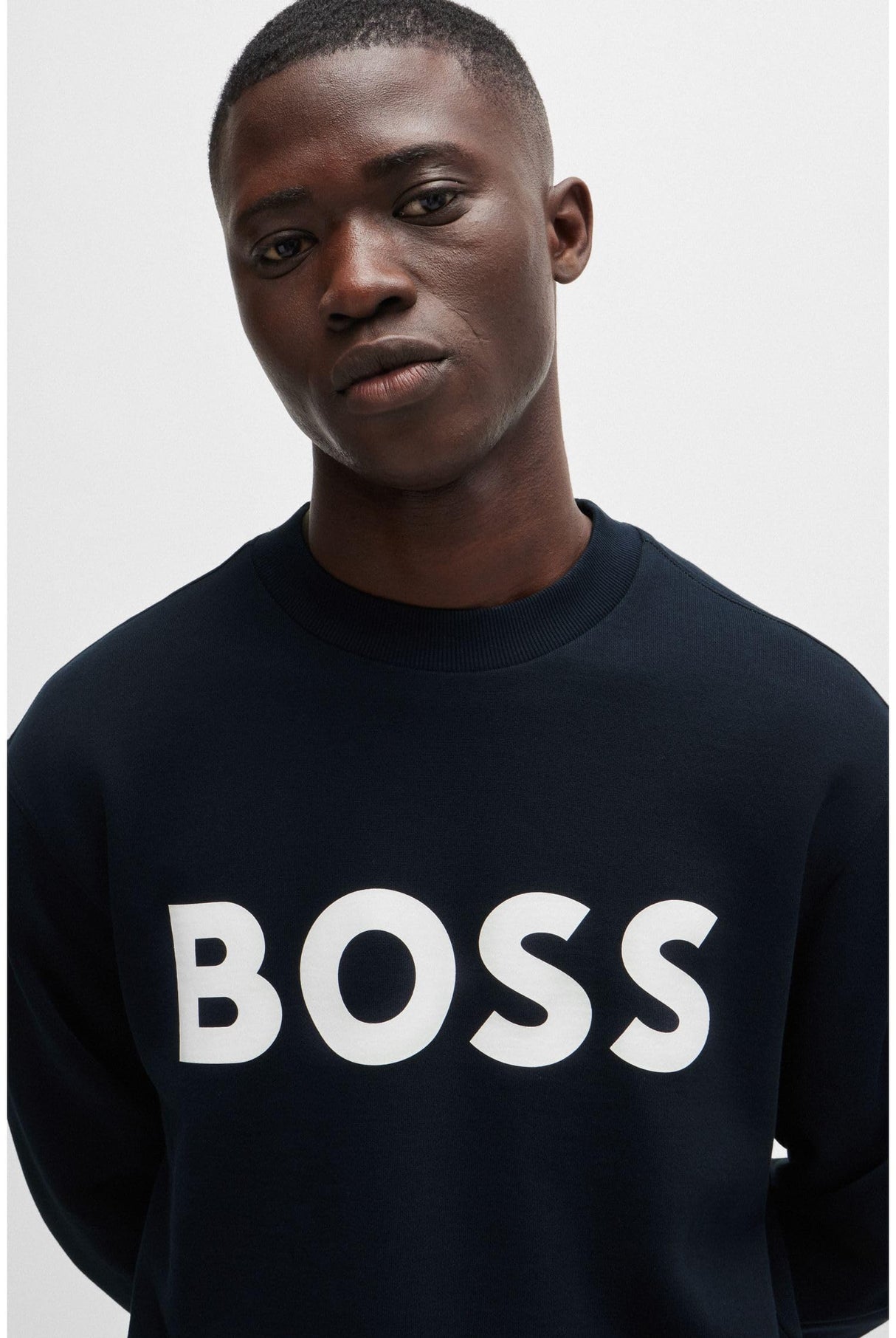 BOSS WeBasicCrew Sudadera, Dark Blue404, XL para Hombre