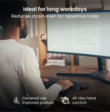Contour Design SliderMouse Pro Ratón ergonómico Oficina para Reducir la tensión en muñeca, Hombro y el antebrazo, Diseñado para la productividad Plug & Play PC Escritorio Mac - Inalámbrico - Avanzado