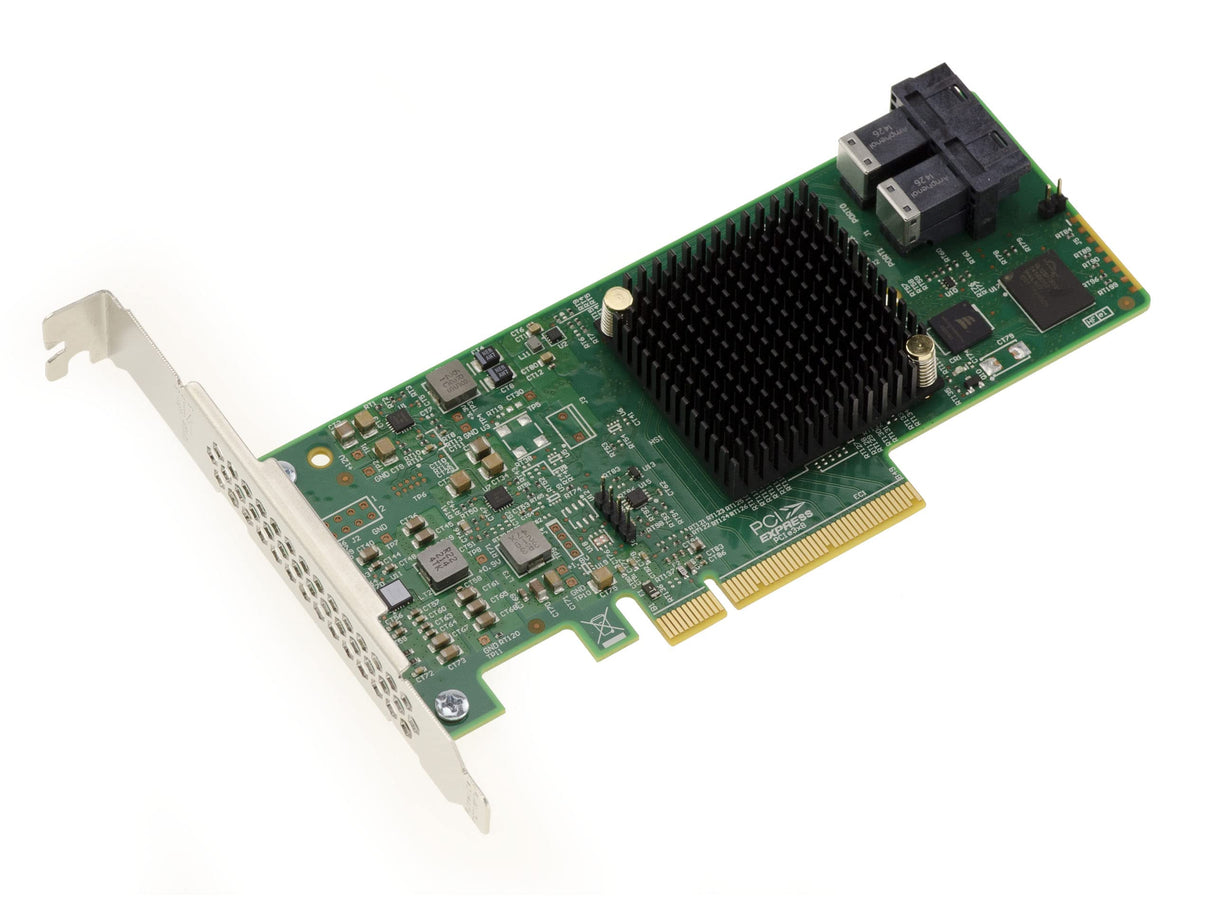 KALEA-INFORMATIQUE Tarjeta controladora PCIe 3.0 SAS de 12 GB con 8 Puertos internos. Modelo OEM 9300-8i con chipset 3008 Fusion MPT 2.5 SAS