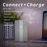 OWC Mercury Elite Pro Dual (0 TB), concentrador USB de 3 Puertos, USB 3.2 Gen 2 (USB-C), 10 GB/s, solución de Almacenamiento Externo