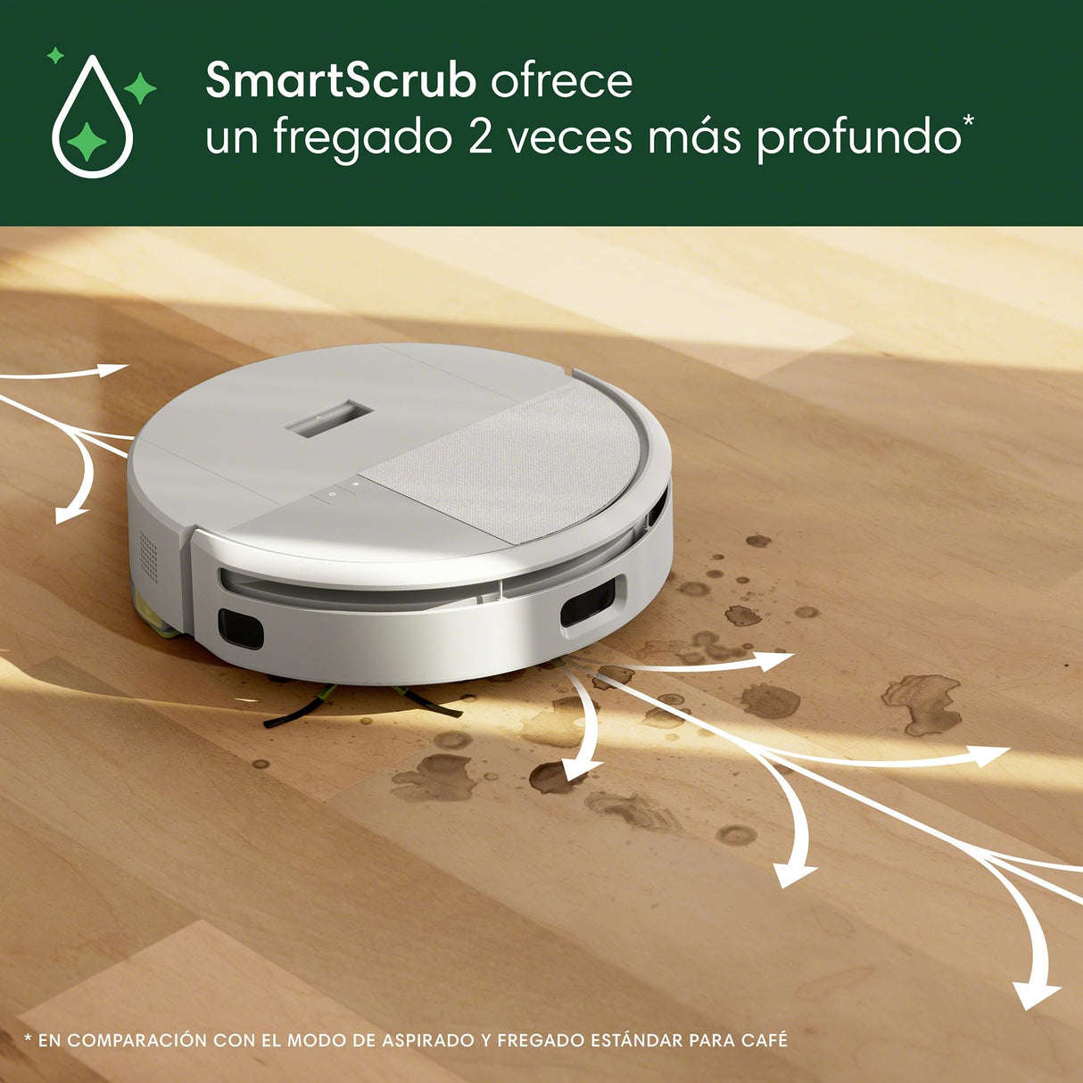 iRobot Roomba 205 DustCompactor Combo robot, Compacta la suciedad en interior, Autonomía de 60 días sin vaciar el robot, Succión potente y alto rendimiento, Navegación LiDAR,Limpieza multisuperficie_B