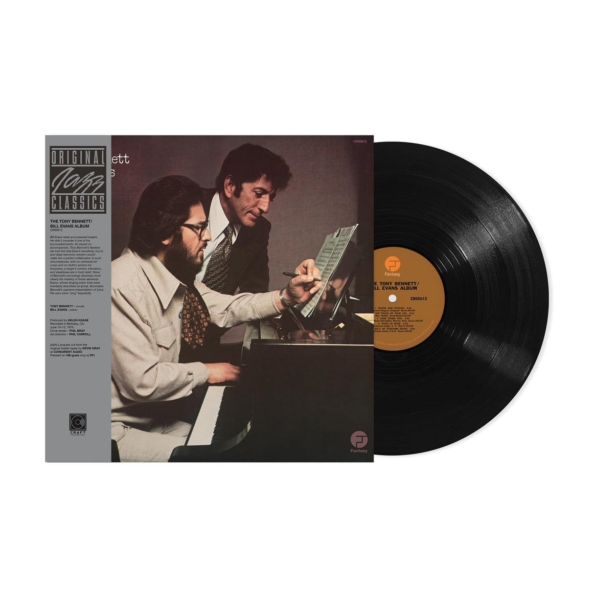 The Tony Bennett Bill Evans Album (Craft OJC Series) (Vinilo)