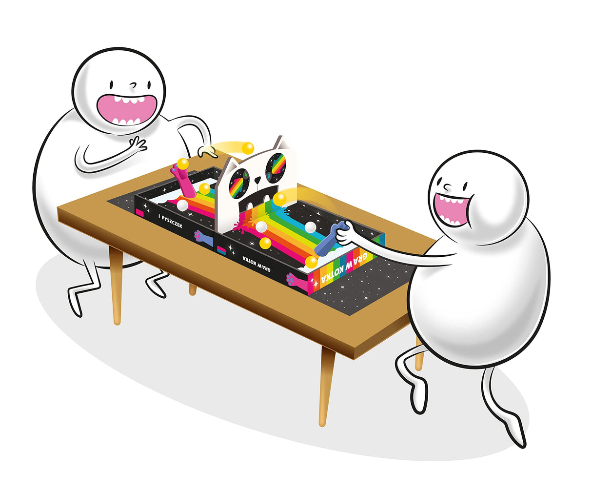 REBEL- Gato Juegos de construcción, Multicolor (40073)