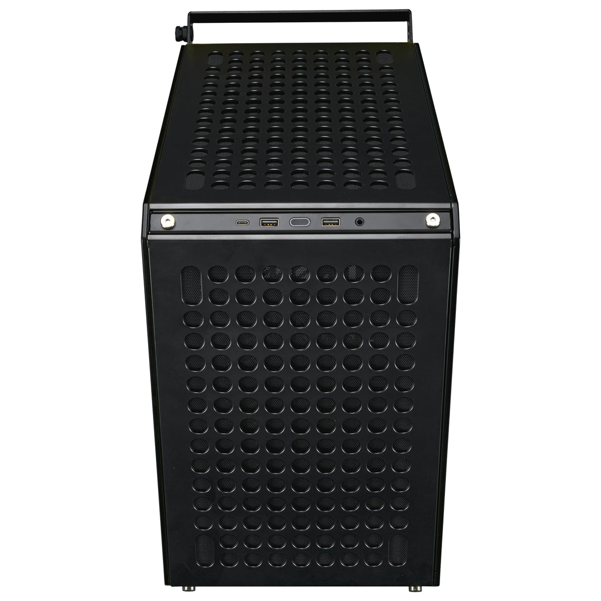 Cooler Master Qube 500 Flatpack – Caja PC ATX Media Torre, Totalmente Modular, 1 Ventilador SF 120mm Negro Preinstalado, Montaje GPU Vertical, Admite Placa Base EATX y Radiadores Duales 280mm, Negro