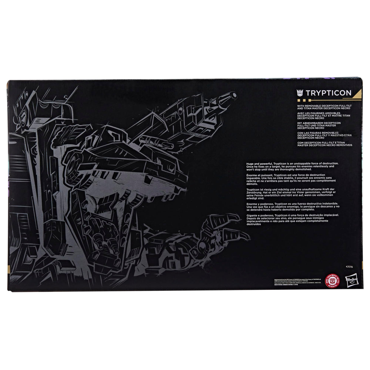 Transformers Generations Selects Age of The Primes, Figura de acción de G1 Trypticon