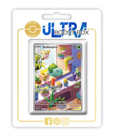 Bulbizarre (Bulbasaur) 143/142 Alternativo Pokémon Gallery Secreta - Ultraboost X Écarlate et Violet 7 Couronne Stellaire - Box de 10 Cartas Pokémon Francés