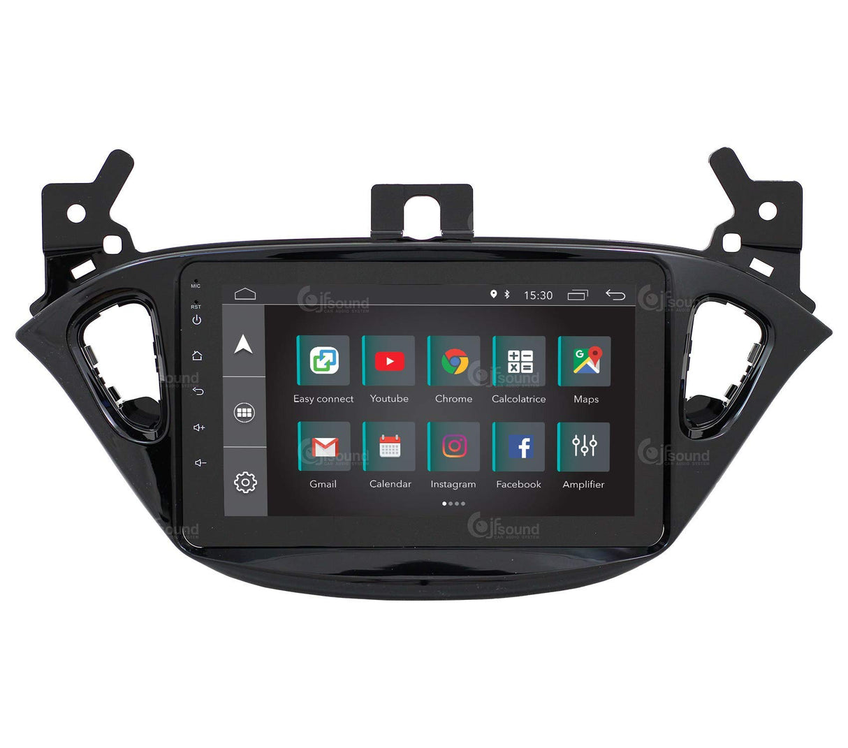 Radio de Coche Personalizada Opel Corsa E Android Dab GPS Bluetooth WiFi USB Full HD Touchscreen Display 8”