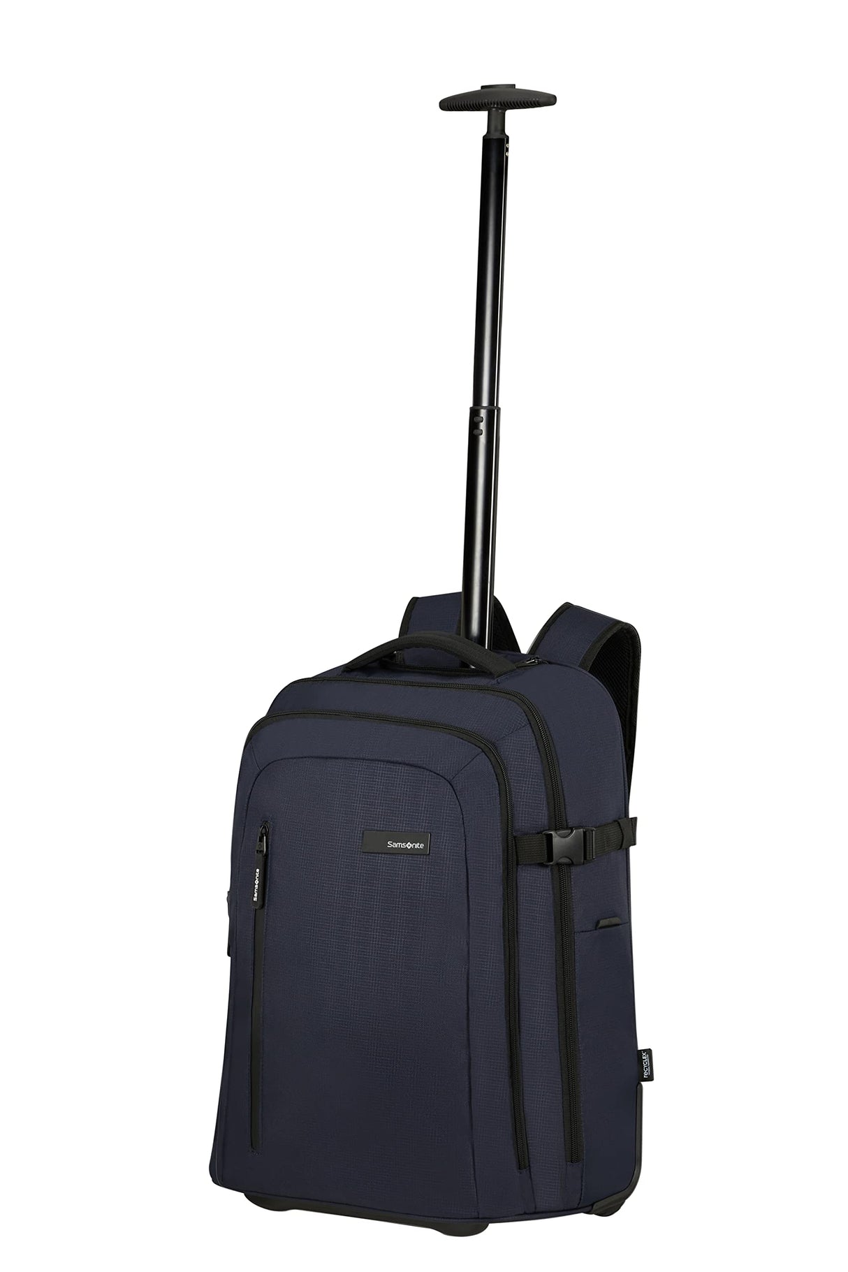 Samsonite Roader - mochila para computadora portátil con ruedas de 17.3 pulgadas, 55 cm, 28 l, azul (azul oscuro)
