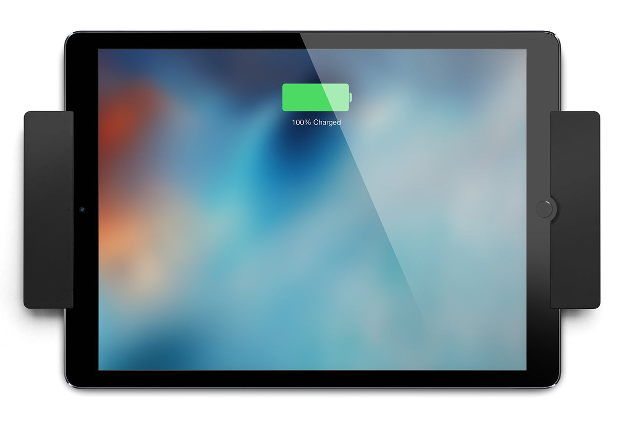 Smart Things S12 B sDock Pro - Soporte de Pared Giratorio de 90° con Cerradura para Apple iPad Pro Apple Pro de 12 Pulgadas (1ª generación + 2ª generación), Color Negro