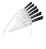 Tescoma Tacoma con 6 Cuchillos AZZA, Negro