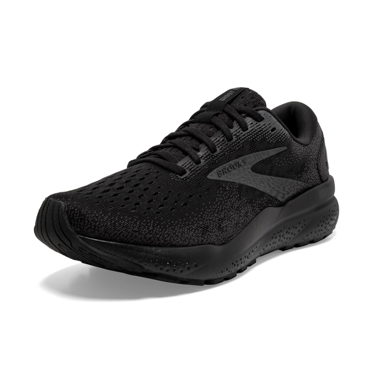 Brooks Damen Ghost 16 Laufschuhe Neutralschuh Black/Black/Ebony - Schwarz 38,5
