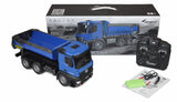 Amewi Mercedes-Benz Arocs camión volquete RTR Azul RC Control Remoto