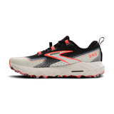 BROOKS Cascadia 18, Sneaker Mujer, Lavado Negro/Azul/Llama, 38.5 EU