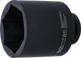 BGS 5500-85 | Llaves de vaso impacto hexagonal, largo | entrada 25 mm (1") | 85 mm