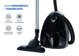 Nilfisk Aspiradora Select para Suelos y Alfombras - Aspirador de Trineo Anti-Alérgenos con filtro HEPA, Elimina el Polen de Suelos y Aire - Negra (BLSU13P08A1)