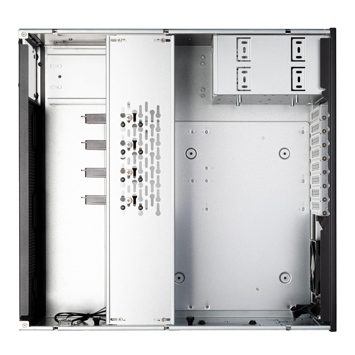 SilverStone Technology RM46-502-I, Chasis con Montura en Rack Intercambiable 4U con zócalos de expansión accesibles Desde la Parte Frontal, SST-RM46-502-I