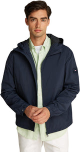 Tommy Hilfiger Cortavientos Hombre Branded Hooded deportivo, Azul (Desert Sky), XXL