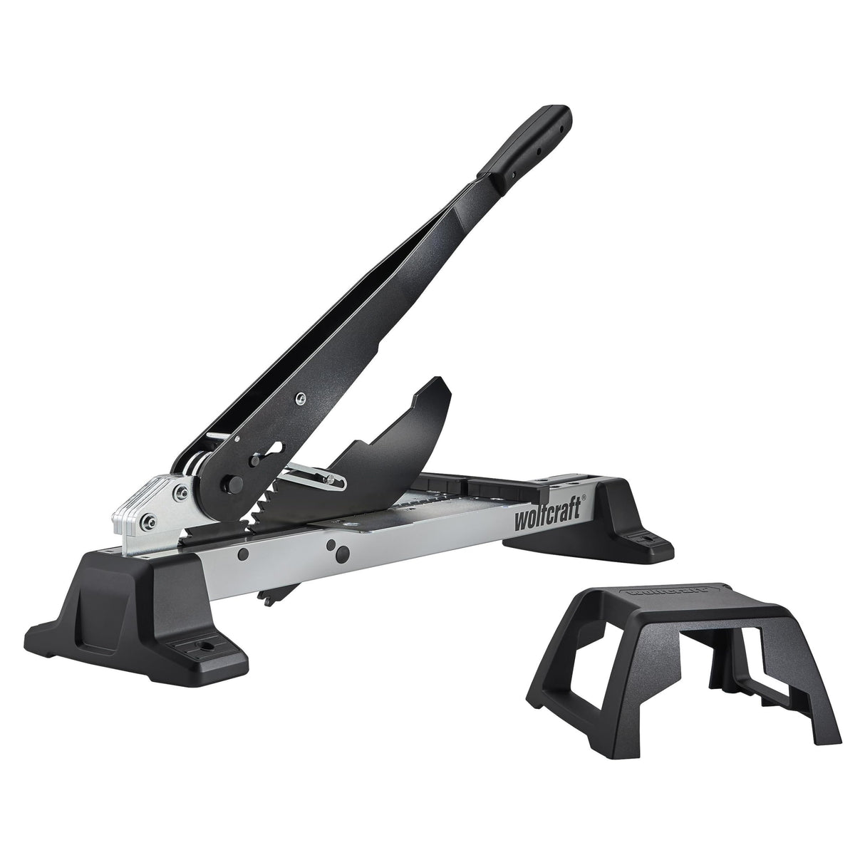 wolfcraft Guillotina para corte de vinilo y laminados VLC 1000 I 6940000 I La eficiente guillotina profesional para grosores de tabla de hasta 14 mm