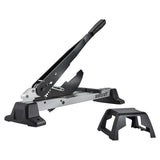 wolfcraft Guillotina para corte de vinilo y laminados VLC 1000 I 6940000 I La eficiente guillotina profesional para grosores de tabla de hasta 14 mm
