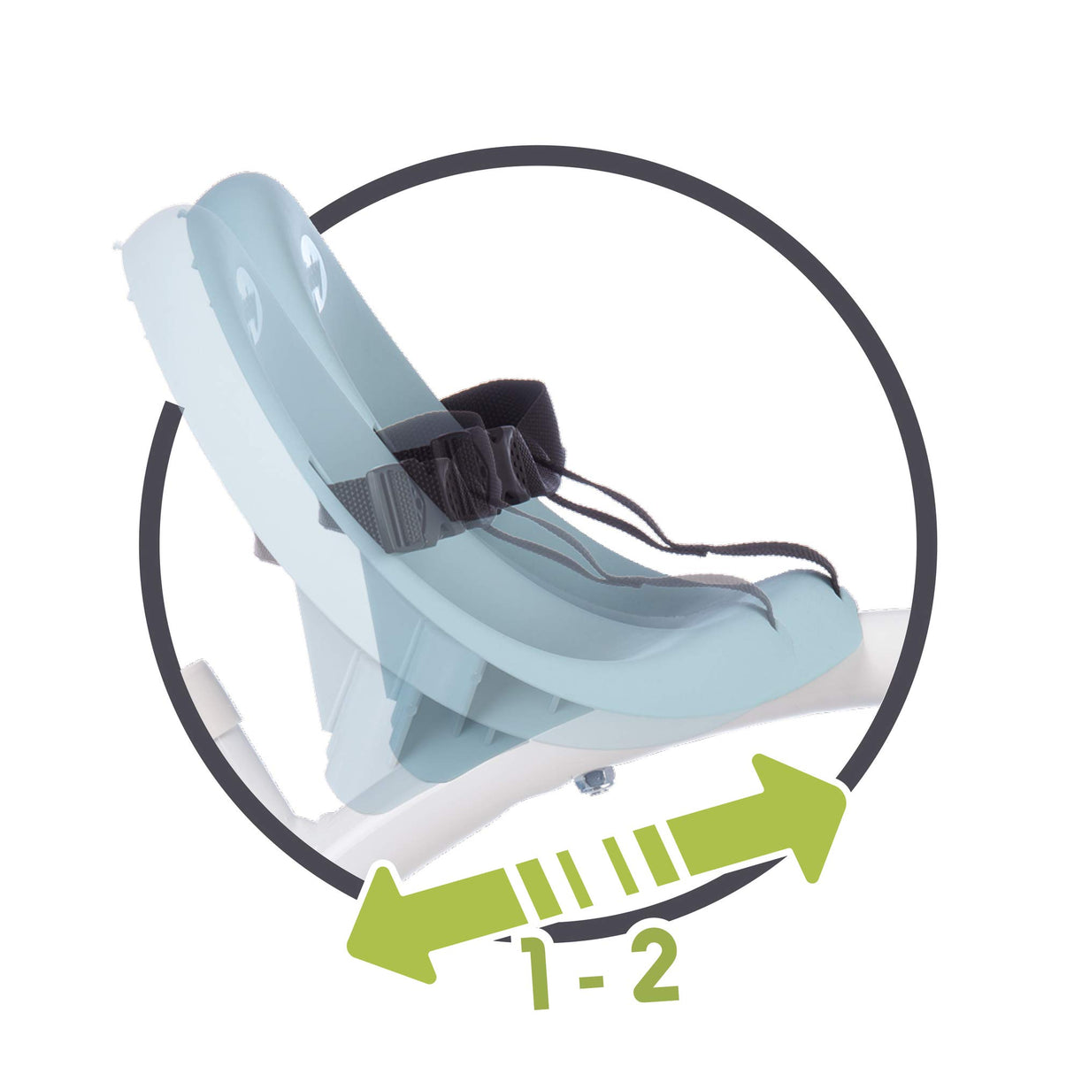 Smoby - Triciclo Be Move Confort Azul (740414)