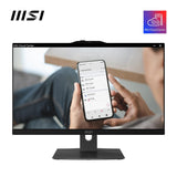 MSI Modern AM242TP 12M-439EU PC Todo-en-Uno - Panel táctil IPS de 23,8", Intel Core i7-1260P, 16 GB DDR4, SSD PCIe 4.0 NVMe, WiFi 6E, cámara Web, H-P, Teclado/ratón, sin Sistema operativo, Negro