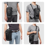 Lowepro ProTactic TLZ 75 Slim AW III Toploader Camera Bag, Camera Case for DSLR, Mirrorless, Vol. 4.5L, Dim: 37x10.5x14cm for Cameras w/Lens Attached, Modular Shoulder Bag, for Photographer/Video