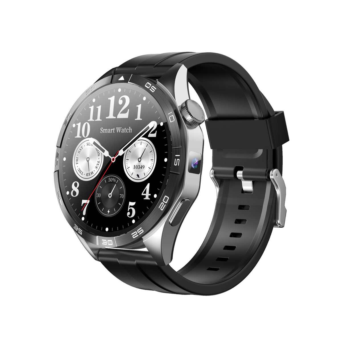 VALDUS VG52 Pro (2025) Silver - Reloj Inteligente de Salud con función de telefonía - Pantalla AMOLED - Modelo Superior Todoterreno, Normal, Normal