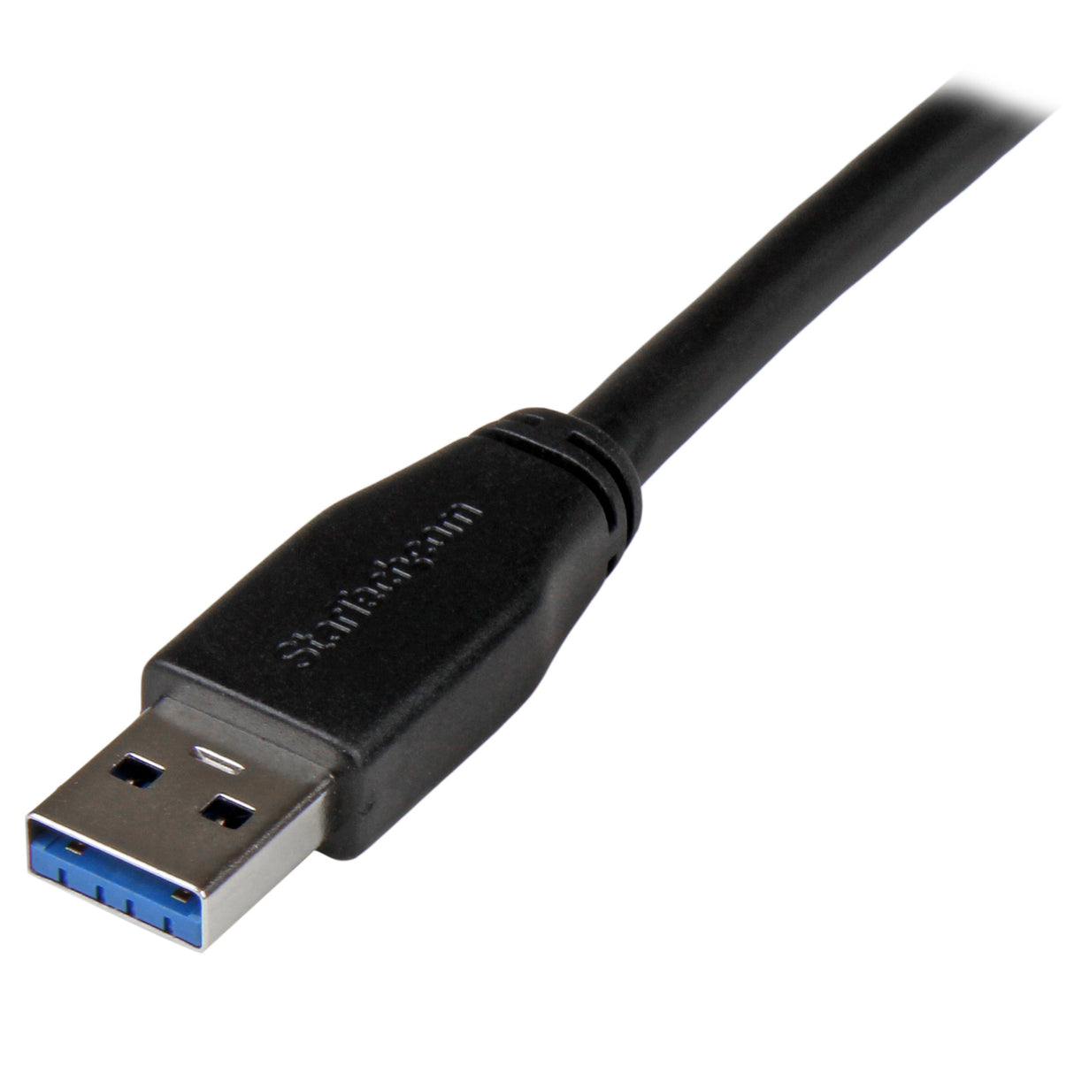 StarTech.com USB3SAB10M - Cable Activo USB 3.0 SuperSpeed de 10 Metros (5 Gbps), Negro