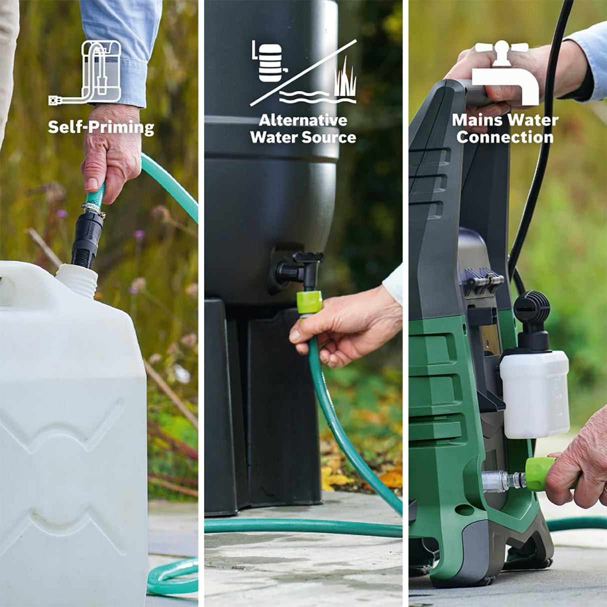 Bosch Limpiadora de alta presión móvil y a batería UniversalAquatak 36V-100 (para limpiar en casa o en exteriores; sistema de 36 V; hasta 45 minutos de funcionamiento; sin batería)