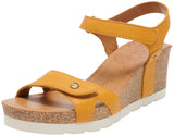 Panama Jack Julia, Sandalia de cuña Mujer, Ocre B67, 39 EU