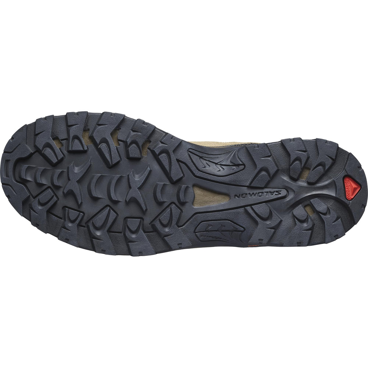 Salomon Quest Rove Gore-Tex Zapatillas de Backpacking para Hombre, Específica para excursionismo, Protección al aire libre, Rendimiento fiable, Kangaroo, 42