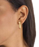 Calvin Klein Pendientes Colgantes para Mujer Colección CK STATEMENT LINKS en Oro Amarillo - 35000750