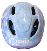 JNHCD Vélo Reine Des Neiges 16'' Fille Casque. Bicicleta de 16 Pulgadas para niños, Frozen y Casco, Azul y Blanco