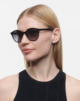 GIGI STUDIOS Brooks Sunglasses, Black, 53mm, 44mm Unisex Adulto