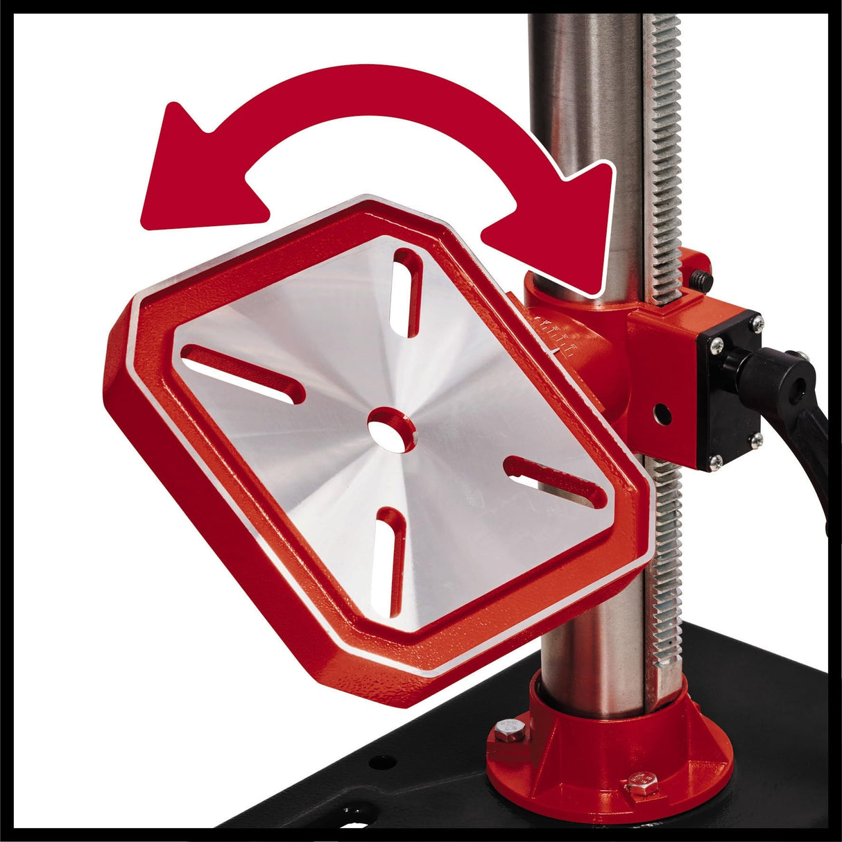 Einhell Taladro de columna TC-BD 630/1 (630 W, profundidad de perforación máx. 60 mm, tope de profundidad de perforación ajustable, diámetro de broca máx. 16 mm)