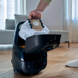 Hoover HE2 - Aspiradora con Bolsa compacta y Potente - para Suelos Duros y alfombras - Trineo con Cable - Filtro EPA - Bolsa 3,5L - Accesorios Integrados - Radio de acción 10 m - 850W [HE2Z10A]