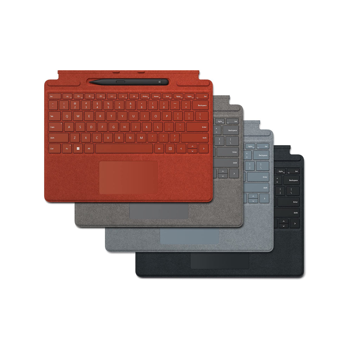 Microsoft Surface Pro 8/X Funda Alcantara + Pen - Platinum