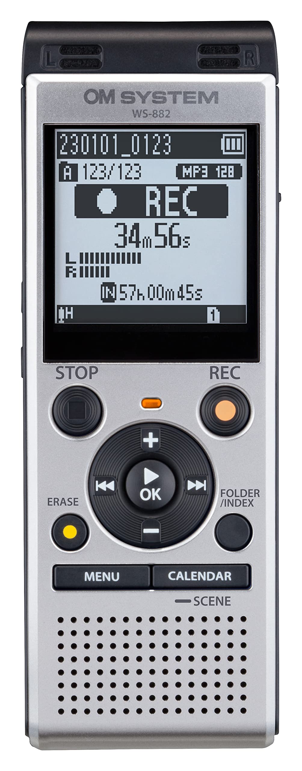 OM SYSTEM Enregistreur WS-882 4GB