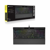 CORSAIR K70 RGB PRO Teclado Mecánico con Cable para Juegos – Interruptores Lineales Cherry MX Red, SOCD, Llaveros PBT Double-Shot, 8000Hz Hyper-Polling, NKRO, Torneo Switch, QWERTY ES – Negro