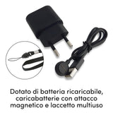 Beghelli - Salvavidas Pocket Dispositivo de Telesocorro Portátil, gsm de Bolsillo para Llamadas rápidas, Ancianos, Nano SIM Card, GPS, Manos Libres, Sensor de caída, Seguridad Deportiva y Vida