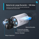 Tapo TP-Link C420S2 - Cámara Vigilancia WiFi Exterior Inalámbrica con Batería Recargable, Resolución 2k, Visión Nocturna, Audio Bidireccional, IP65 a Prueba de Agua
