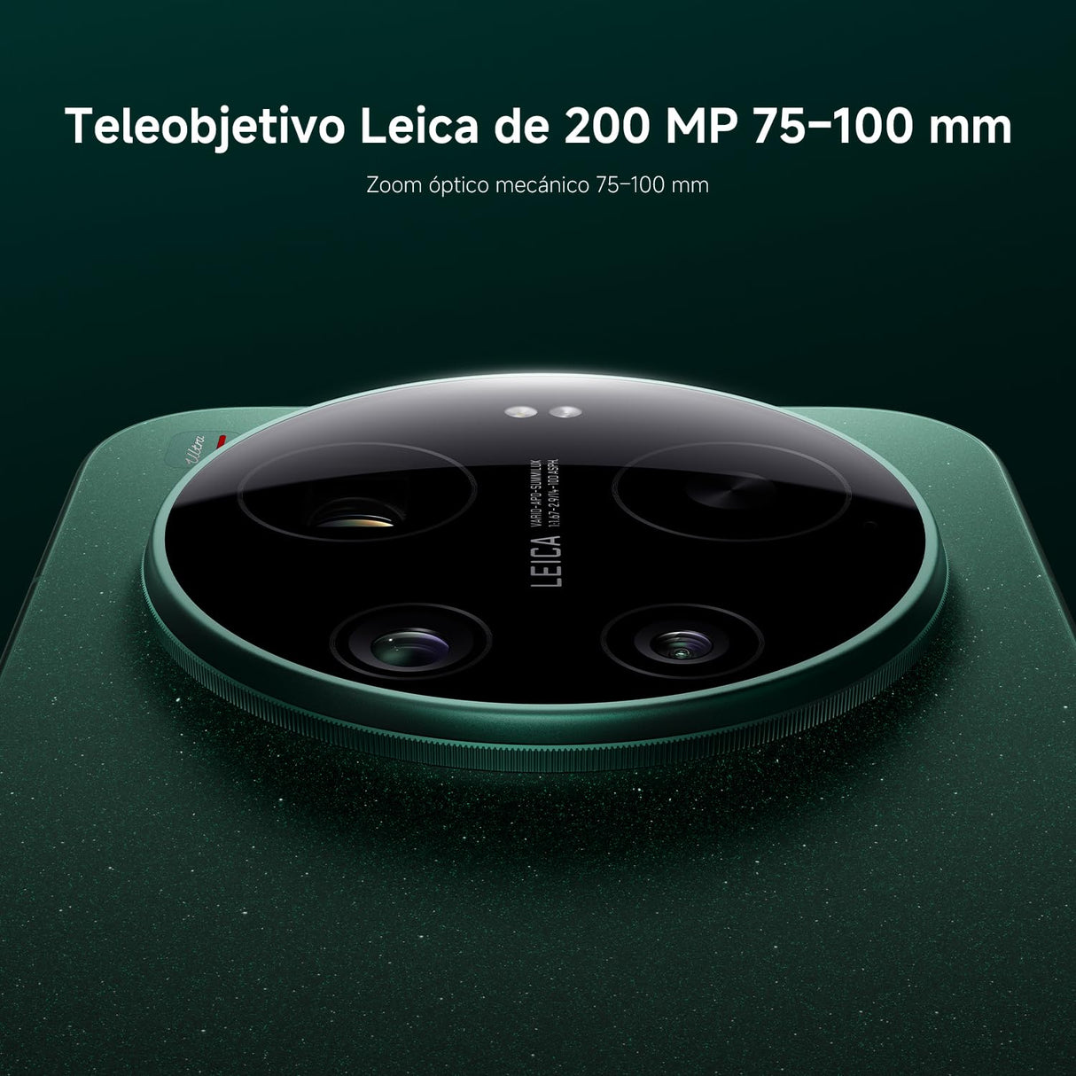 XIAOMI 17 Ultra Smartphone de 16+512GB Verde Teleobjetivo Leica de 200 MP