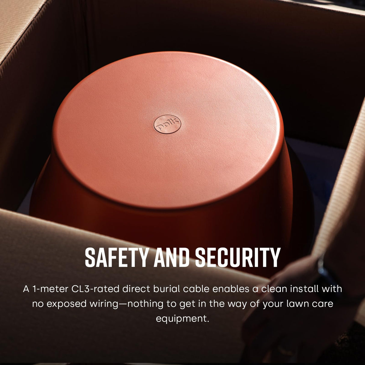Polk Audio Atrium SUB100 Subwoofer pasivo para Exteriores, Cuenta con Controlador de Equilibrio dinámico de 10 Pulgadas de Largo Alcance,subwoofer de Disparo descendente, Durabilidad para Todo Tipo