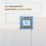 DREAME C1 Robot Limpiacristales, Potencia de Succión de 5500 Pa, Protección de Seguridad Fiable, Tecnología CornerClean, Limpieza Exhaustiva en Húmedo, Planificación Integral de Trayectorias