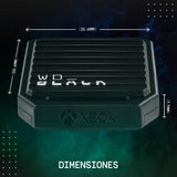 WD_BLACK C50 2 TB Tarjeta de expansión para Xbox (Compatible con la Serie X|S, Plug-and-Stay, Velocity Architecture, Reanudación rápida, Subscripción gratuia de 1 Mes de Xbox Game Pass) Black