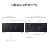 ASUS Mini PC PN51-S1-B5325AD Mini Ordenador de Sobremesa (AMD Ryzen 5 5500U, 8GB DDR4, 256GB SSD, Radeon Vega Graphics, Windows 11 Pro) - Negro