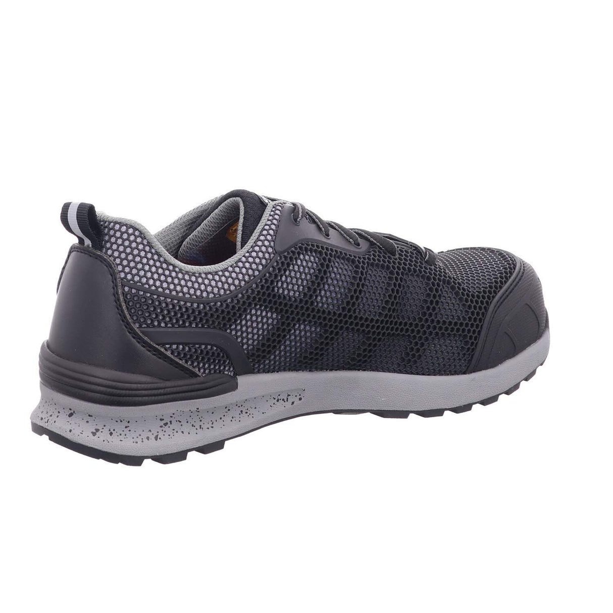Skechers Bulklin Lyndale, Zapatos de Trabajo Mujer, Negro (Black Textile/Synthetic W/Gray Trim), 39 EU