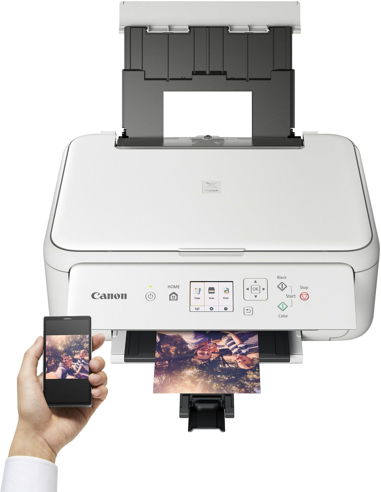 Canon PIXMA TS5151 – Impresora Multifunción para Uso Doméstico | Conexión Inalámbrica para Imprimir desde tu Smartphone | Impresoras Domésticas Canon